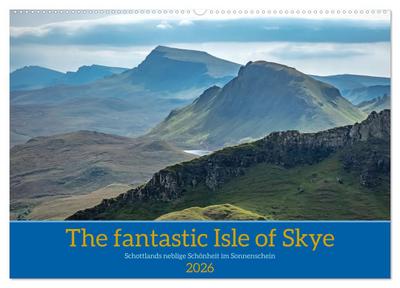The fantastic Isle of Skye (Wandkalender 2026 DIN A2 quer), CALVENDO Monatskalender