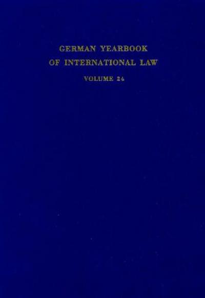 German Yearbook of International Law / Jahrbuch für Internationales Recht.