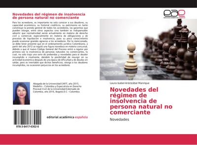 Novedades del régimen de insolvencia de persona natural no comerciante