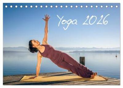 Yoga (Tischkalender 2026 DIN A5 quer), CALVENDO Monatskalender