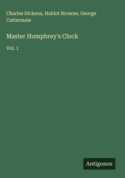 Master Humphrey’s Clock