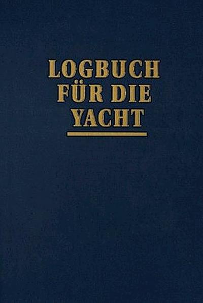 Logbuch für die Yacht