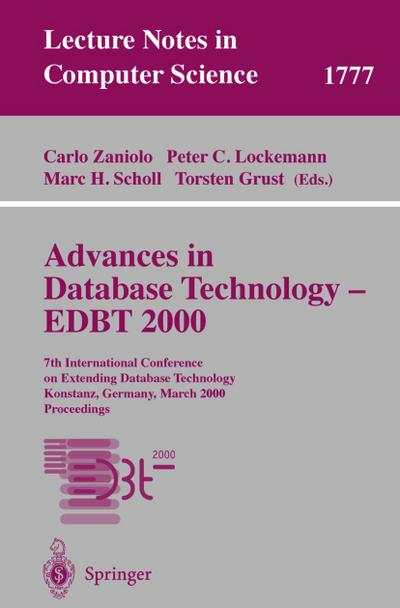 Advances in Database Technology - EDBT 2000