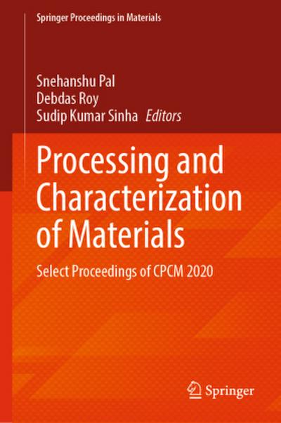 Processing and Characterization of Materials