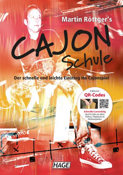 Martin Röttger’s Cajon Schule, exklusive QR-Codes