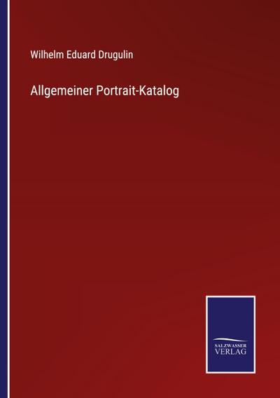 Allgemeiner Portrait-Katalog