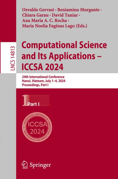 Computational Science and Its Applications - ICCSA 2024