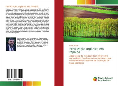 Fertilização orgânica em repolho