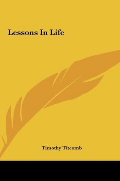 Lessons In Life