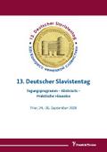 13. Deutscher Slavistentag
