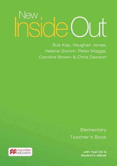 New Inside Out: Elementary / Teacher’s Book with ebook and Test Audio-CD