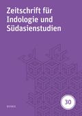 Zeitschrift für Indologie und Südasienstudien, Band 30 (2013)