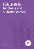Zeitschrift für Indologie und Südasienstudien, Band 29 (2012)