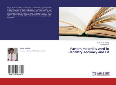Pattern materials used in Dentistry-Accuracy and Fit