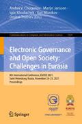 Electronic Governance and Open Society: Challenges