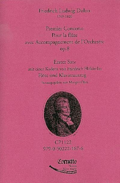 Konzert Nr.1 (1. Satz) op.8 für Flöte und Orchesterfü Flöte und Klavier