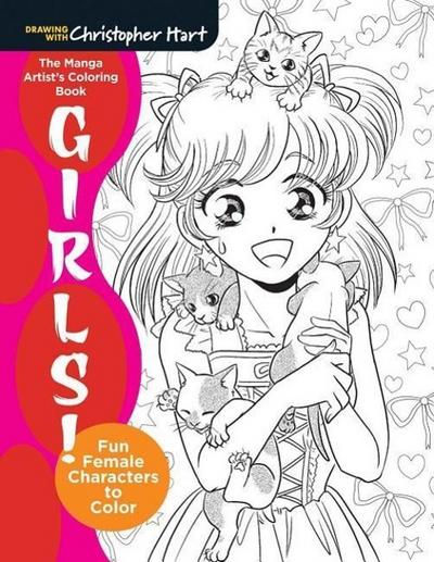 Manga Artist’s Coloring Book: Girls!