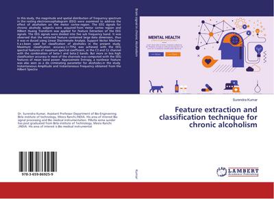 Feature extraction and classification technique for chronic alcoholism