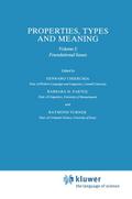 Properties, Types and Meaning