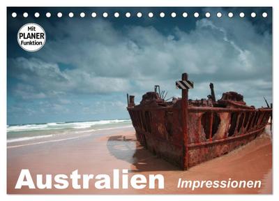 Australien. Impressionen (Tischkalender 2024 DIN A5 quer), CALVENDO Monatskalender