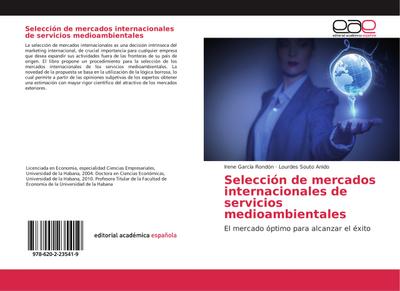 Selección de mercados internacionales de servicios medioambientales