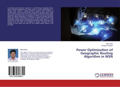 Power Optimization of Geographic Routing Algorithm in WSN