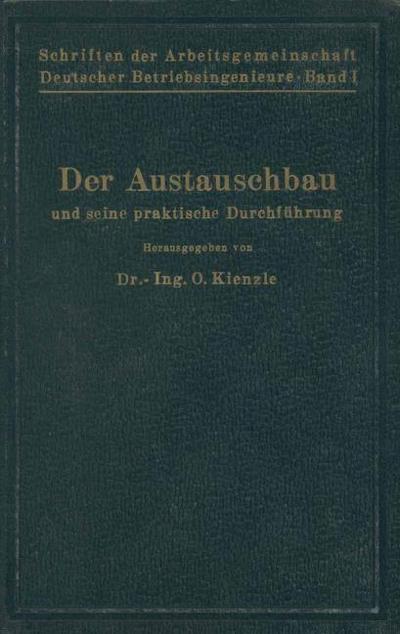 Schriften der Arbeitsgemeinschaft Deutscher Betriebsingenieure