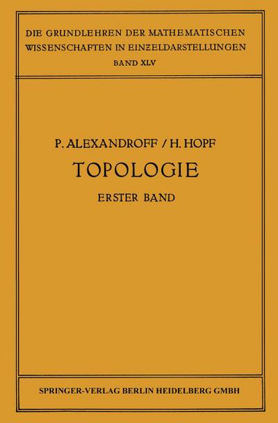 Topologie I
