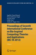 Proceedings of Seventh International Conference on Bio-Inspired Computing: Theories and Applications (BIC-TA 2012)
