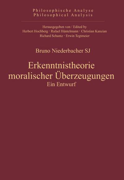 Erkenntnistheorie moralischer Überzeugungen