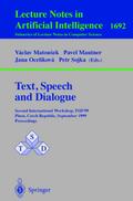 Text, Speech and Dialogue