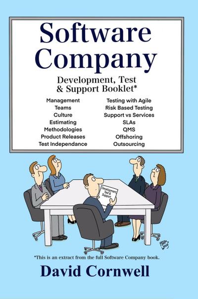 Software Company:  Development, Test & Support Booklet