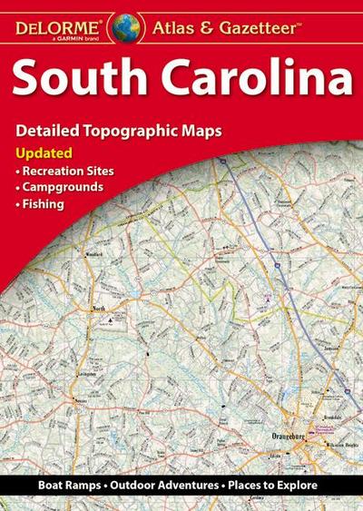 Delorme Atlas & Gazetteer South Carolina 6e