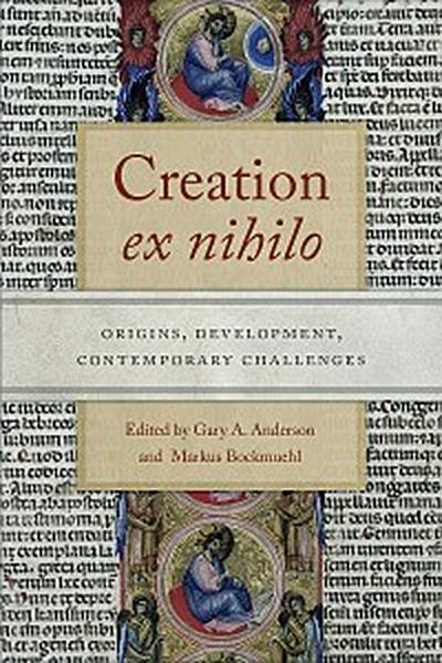 Creation <i>ex nihilo</i>