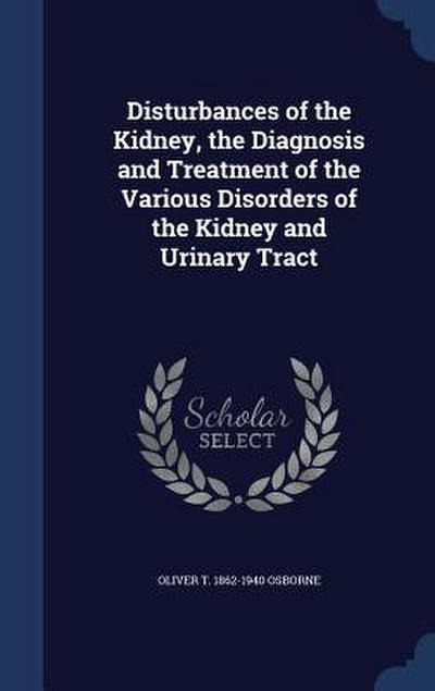 Disturbances of the Kidney, the Diagnosis and Treatment of the Various Disorders of the Kidney and Urinary Tract