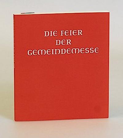 Messbuch Die Feier der Gemeindemesse