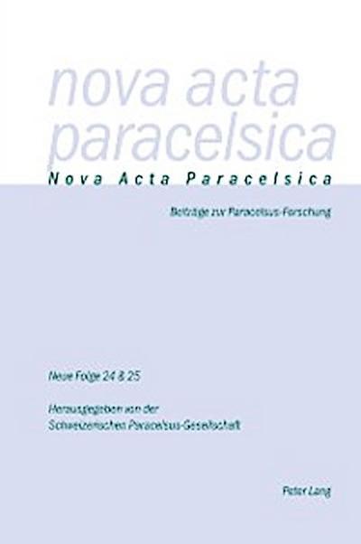 Nova Acta Paracelsica