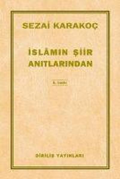 Islamin Siir Anitlarindan