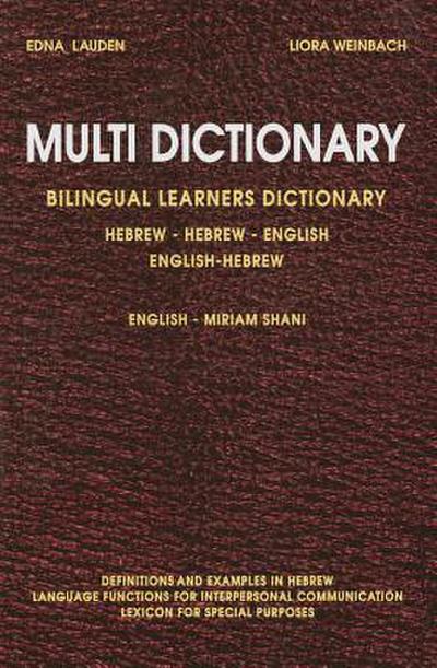 Multi Dictionary Bilingual Learners Dictionary