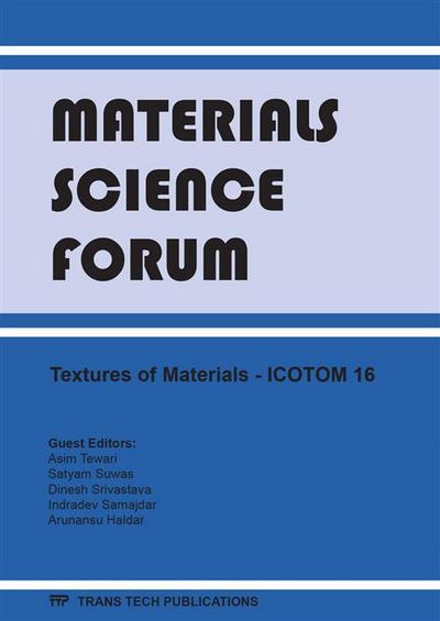 Textures of Materials - ICOTOM 16