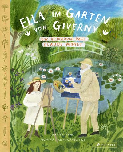 Ella im Garten von Giverny