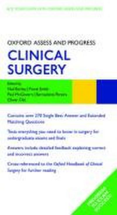 Oxford Assess and Progress: Clinical Surgery