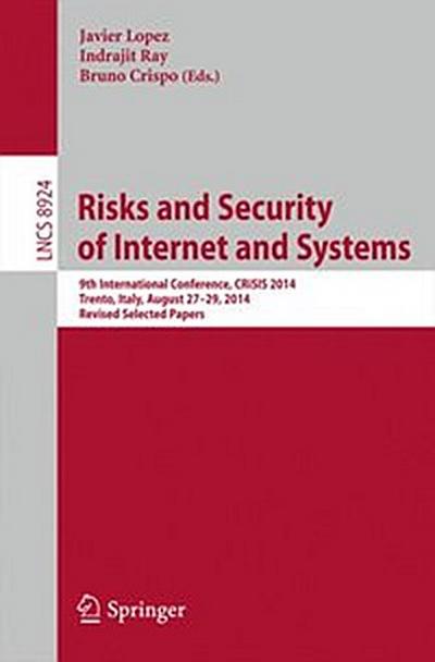 Risks and Security of Internet and Systems