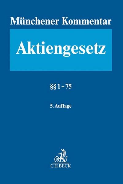 Münchener Kommentar zum Aktiengesetz/AktG 1