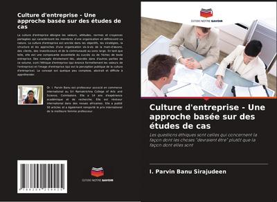 Culture d’entreprise - Une approche basée sur des études de cas
