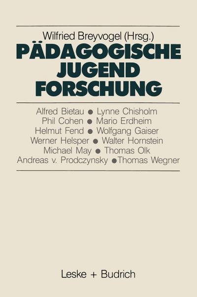 Pädagogische Jugendforschung