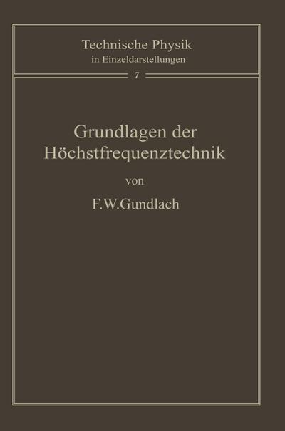 Grundlagen der Höchstfrequenztechnik