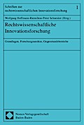 Rechtswissenschaftliche Innovationsforschung