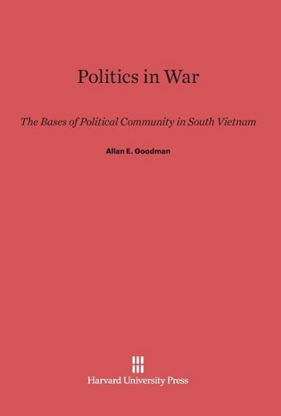 Politics in War