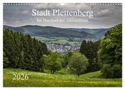 Stadt Plettenberg (Wandkalender 2026 DIN A3 quer), CALVENDO Monatskalender